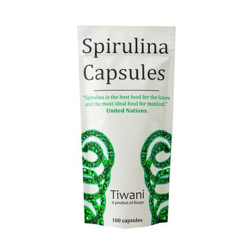 Tiwani Spirulina Capsules at zucchini